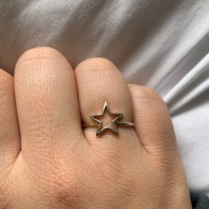 Gold Vermeil Star Ring